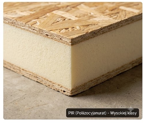 Panel SIP z rdzeniem PIR